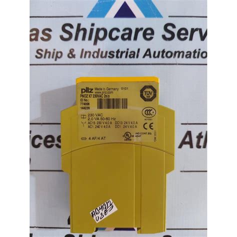 Pilz Pnoz X Vac N O Safety Relay Atlas Shipcare Services