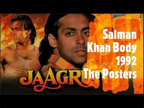 Jaagruti Evolution Of Salman Khan The Posters