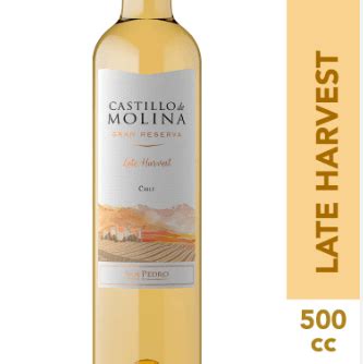 Vino Gran Reserva Late Harvest Cc Castillo Molina Ayf Market Papudo