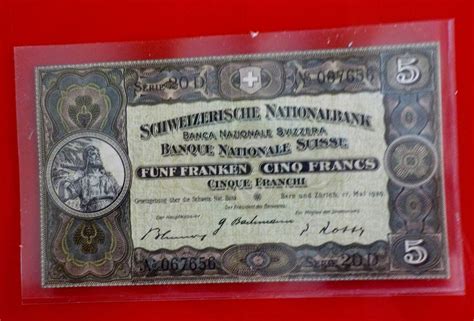 Ein Top Schweizer Banknoten Lot Neue Bankfrische Noten Kaufen Auf Ricardo