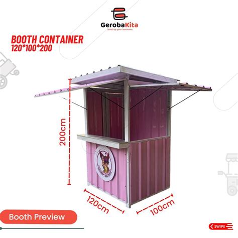 Jual Booth Container Minimalis Shopee Indonesia