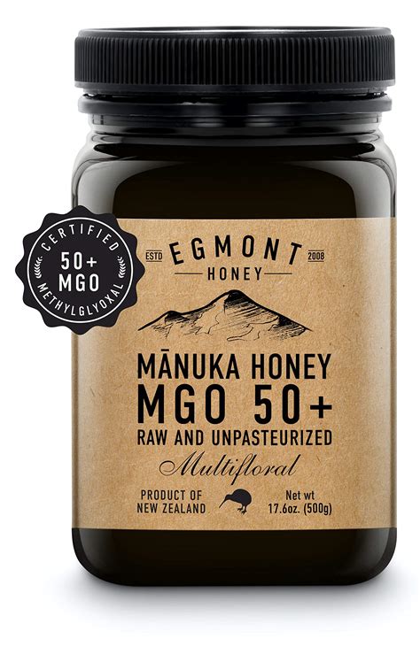 GoSupps Egmont Honey Multifloral Manuka Honey Raw And