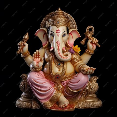 Premium Ai Image Lord Ganesh Cute