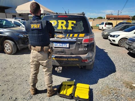 Prf Em Cuiab Prende Jovem Transportando Maconha Em Nibus