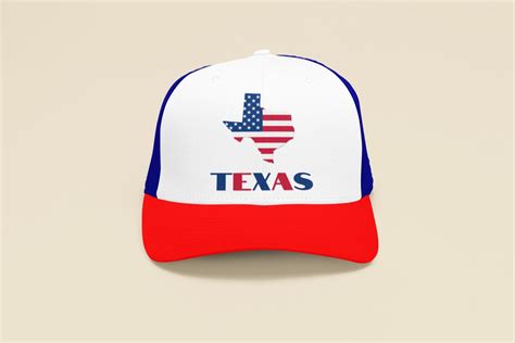 Usa Flag Map Of Texas Trucker Hat American Flag Texas Dad Hat Texas