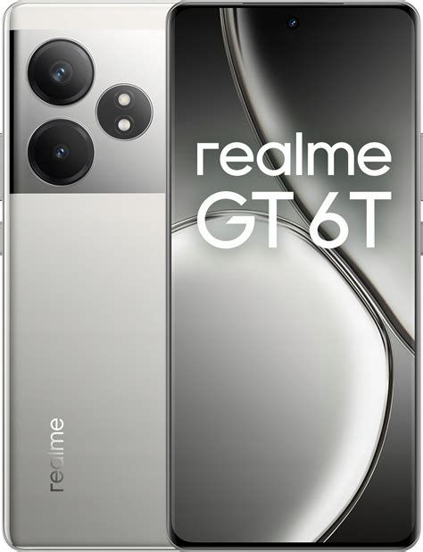 Smartfon Realme GT 6T 8 256GB RMX3853 5G NFC Dual SIM Fluid Silver