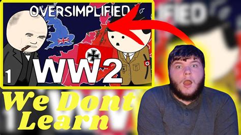 American Reacts To Ww Oversimplified Part Youtube