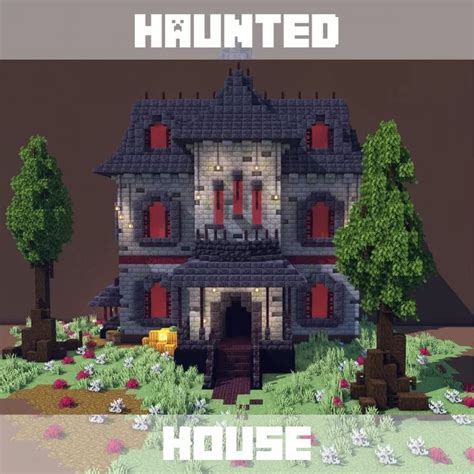 Haunted House Minecraft Map Minecraft Houses Cute Minecraft Houses