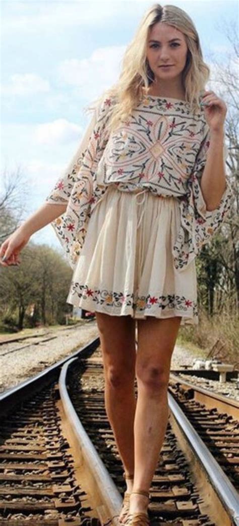 Boho Fashion Styles For Spring Summer Bohemian Chic Outfit