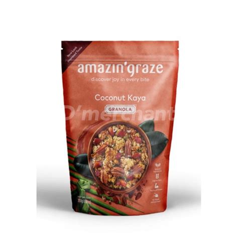 Amazingraze Coconut Kaya Granola 8 8oz 250g Lazada