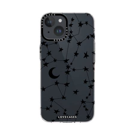 Lovecases Black Stars And Moons Premium Case For Iphone