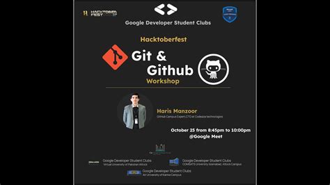 Hacktoberfest Git Github Workshop Open Source Youtube