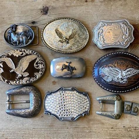 Belt Buckle Vintage Belt Buckle Western Belt Buckle Cowboy Belt