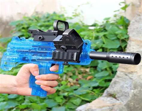 Uzi Blaster Manuel Balle Molle Sous Machine Pistolet En Plastique Jouet