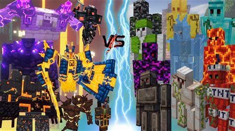 Extra Golem Vs L Ender S Cataclysm Minecraft Boss Battle Youtube