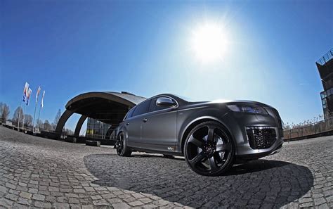 Audi Q7 V12 TDI with 600 HP: Matte Black Wrap by Fostla - autoevolution