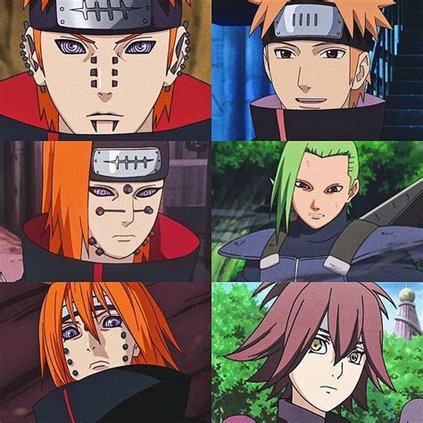 Six Paths Of Pain Naruto