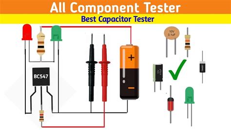 All Component Tester Magic Tester Bc547 Tester Circuit Capacitor Tester Continuity Tester Artofit