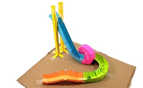 Paper Roller Coasters Kinetic And Potential Energy Lesson Plan