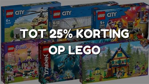 Aanbieding Tot Korting Op Lego Sets Bouwsteentjes Info