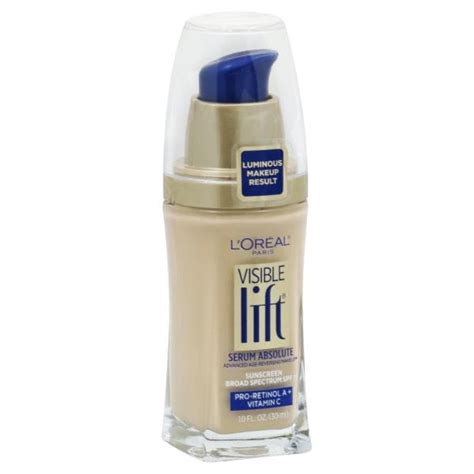 Loreal Paris Visible Lift Serum Absolute Lightweight Foundation Spf 17 Light Ivory Publix