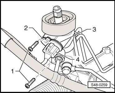 Skoda Workshop Manuals Fabia Mk Chassis Steering Removing And