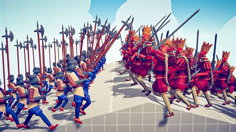 50x Medieval Army ⚔️ Vs ⏳ 50x Renaissance Army Totally Accurate