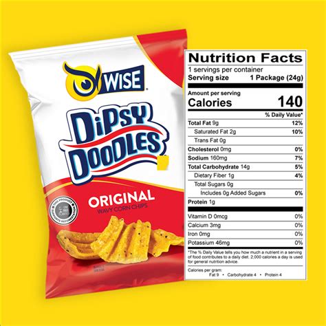 Dipsy Doodles Original — Wise Snacks