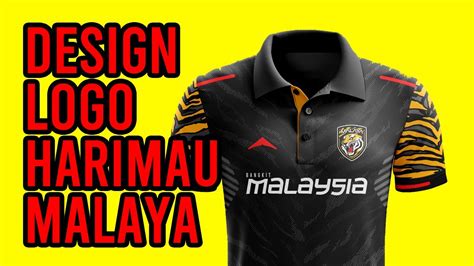 Cara Design Logo Baju Di Photoshop 2021 Youtube