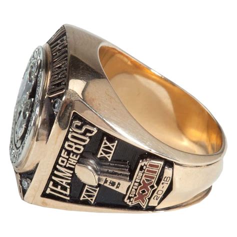 1988 San Francisco 49ers Super Bowl XXIII Ring – Gold & Silver Pawn Shop