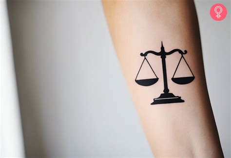 8 Iconic Scales Of Justice Tattoo Designs For Legal Minds