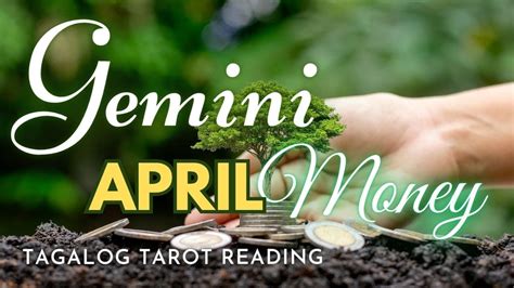 GEMINI KAPERAHAN APRIL 2024 Money Career Finances Tagalog