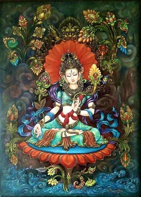 Pin by Gods Club on Devi Tara | Ancient indian art, Thangka painting ...