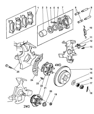 Dodge Dakota Brake Line Diagram