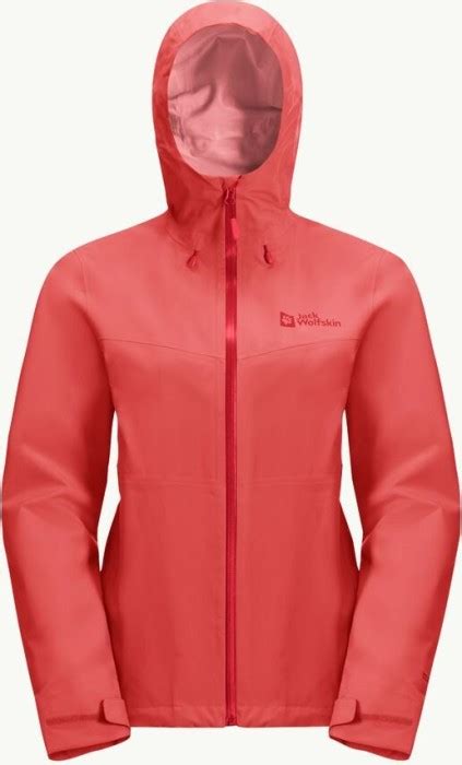 Jack Wolfskin Highest Peak L Jacke Vibrant Red Ab