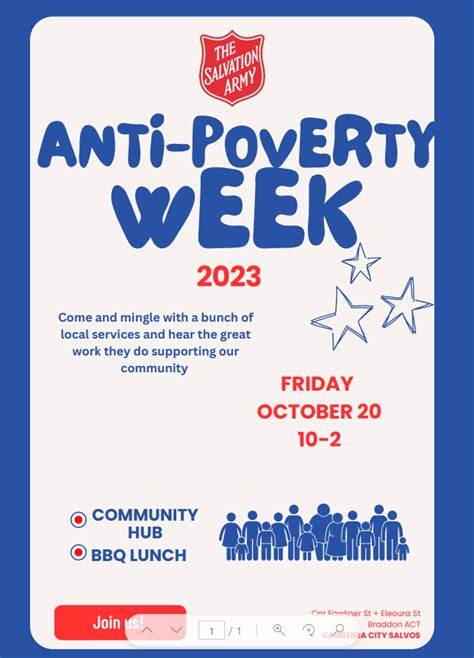 Anti Poverty Weeks 2023 15 27 October Actcoss