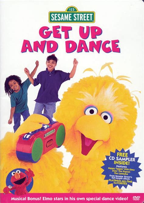 Music In Motion Sesame Street Get Up And Dance Dvd Sesame Street