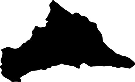 Premium Vector Silhouette Map Of Cerro Largo Uruguay