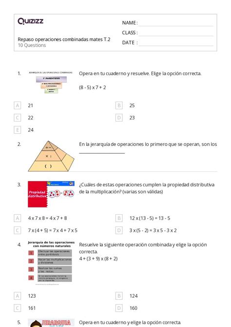 Multiplicaci N De Varios D Gitos Hojas De Trabajo Para Grado En