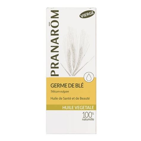 Pranarôm germe de blé huile végétale 50ml