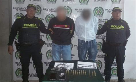 Capturados dos sujetos por porte ilegal de armas de fuego en Magangué