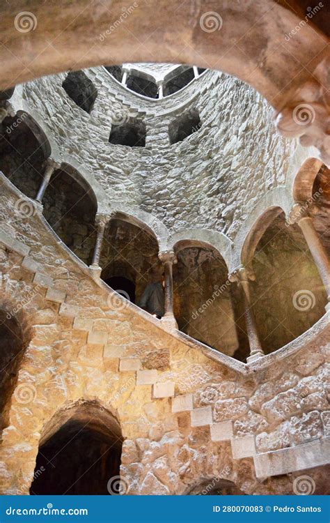 The Palace Of Quinta Da Regaleira In Sintra Portugal Editorial Stock