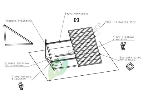 Konstrukcje montażowe do paneli fotowoltaicznych Solum Service