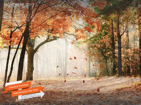 Our November wallpaper brings a change of Autumn scenery | thunder::tech