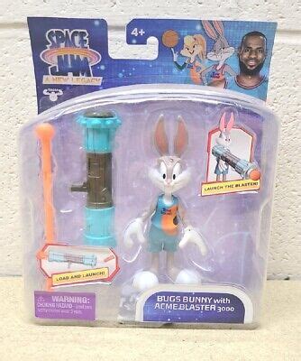 Moose Toys Space Jam A New Legacy Baller Action Figure Bugs Bunny With