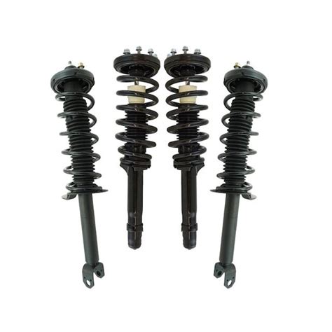 Front And Rear Strut And Coil Spring Assembly Set Of 4 Compatible