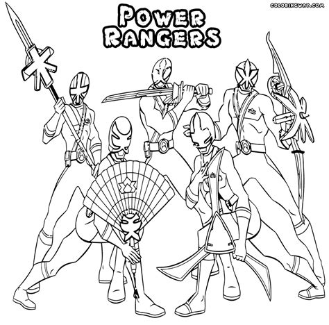 Astonishing Power Rangers Coloring Sheets Mighty Morphin Free Picture