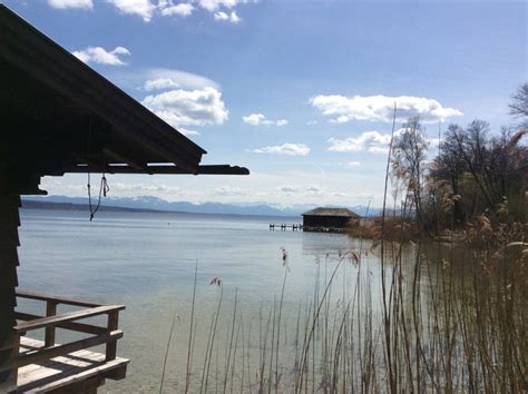 Baugrundst Ck Am Starnberger See Mit Bergblick Und Seeuferparzelle