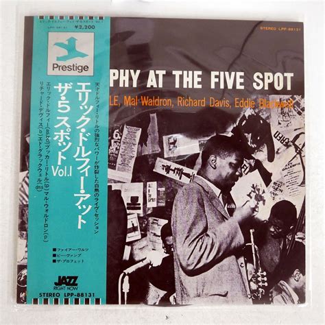 Yahoo オークション ERIC DOLPHY AT THE FIVE SPOT VOLUME 1 PRESTIG