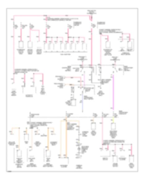 POWER DISTRIBUTION Cadillac Eldorado ETC 2000 SYSTEM WIRING